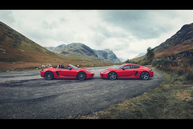 Porsche, 718 Cayman ve Boxster T versiyonunu tanıttı - 2