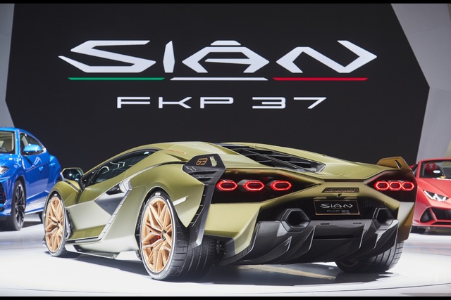 Lamborghini, Sian ile ilk hibrit modelini üretti - 3