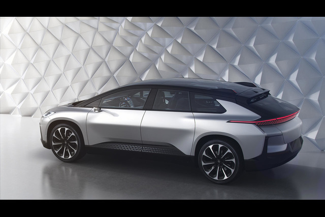 Faraday Future CES Fuarı'nda gösterildi - 6