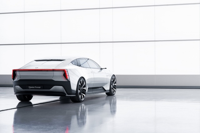 Polestar'dan dört kapılı elektrikli konsept: Precept - 3