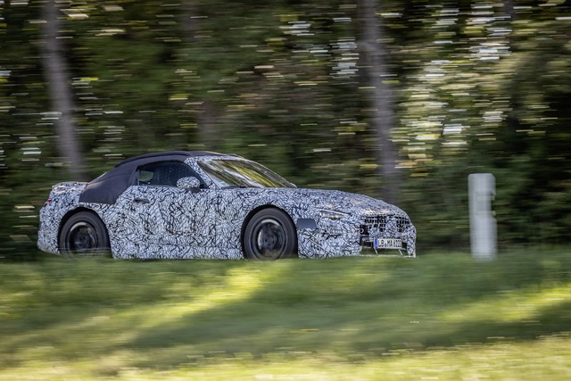 Yeni Mercedes SL’in kamuflajlı fotoğrafları yayınlandı - 7