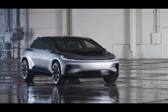 Faraday Future CES Fuarı'nda gösterildi